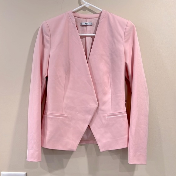 🔥Mango Soft Pink Suit Jacket🔥 - Picture 1 of 7